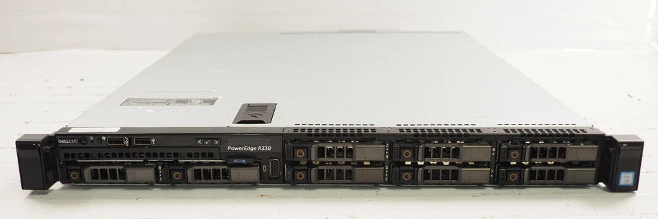 Dell EMC PowerEdge R330 T77K5 Xeon E5-1270V6 3.8GHz 32GB RAM 8 10k SAS Drives - Image 2 of 4