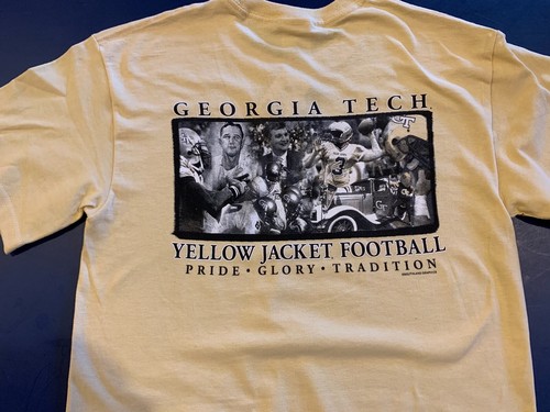 Camicia Giacche Gialle Georgia Tech Orgoglio Gloria e Tradizione Giallo Morbido - Foto 1 di 3