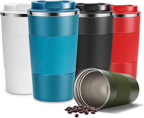 Travel Mug Reusable Insulated Coffee Cups Vacuum Insulation Stainless Steel Ther
