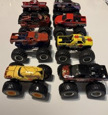Vintage 2006-2008 Monster Jam Monster Trucks Lot of 8 Trucks  Great Condition