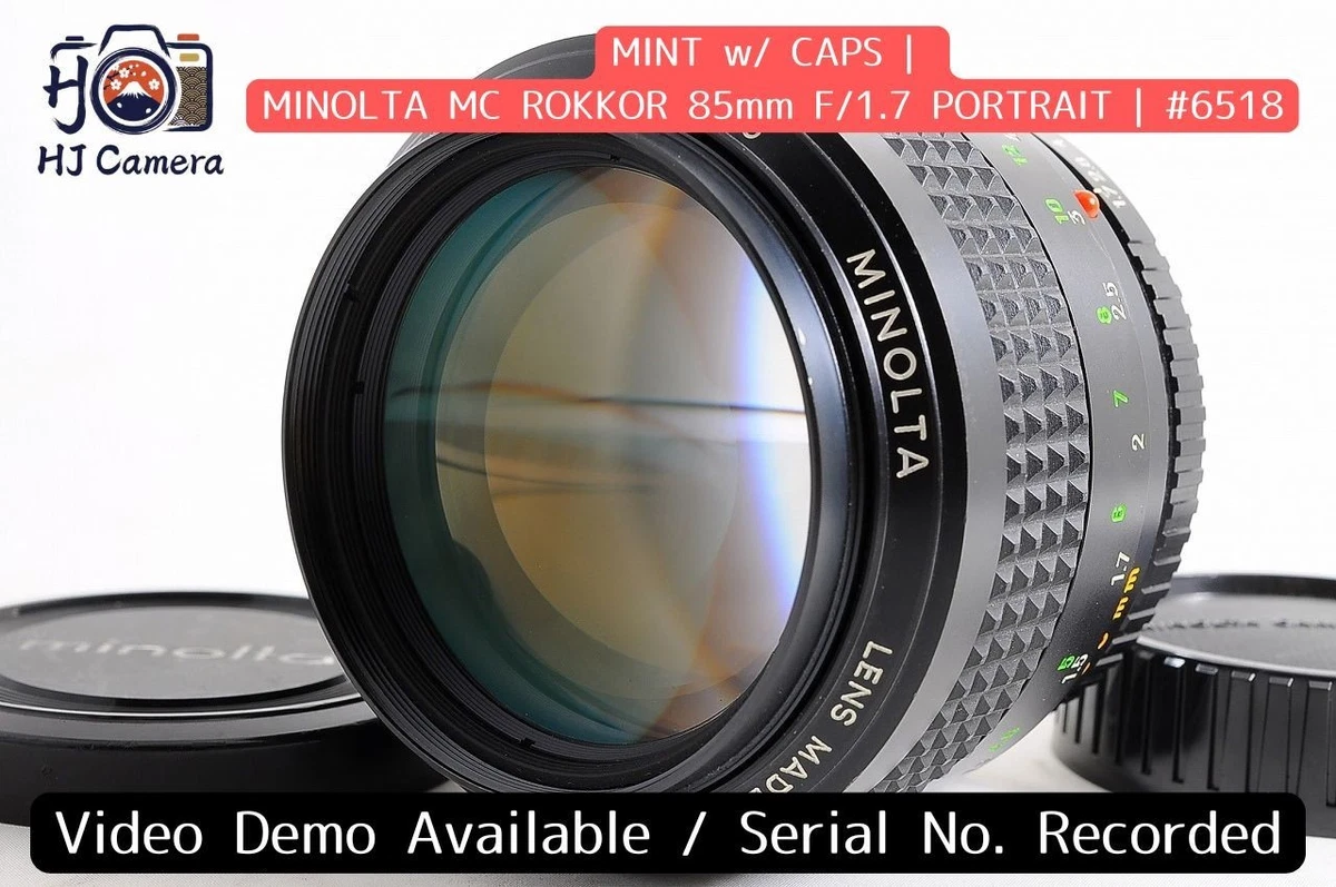 Minolta Rokkor PF 85mm Camera Lenses for sale | eBay