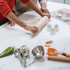 5 Pcs Stainless Steel Cake Decoration Nozzle Pastry Tips Cream Squeeze Tools