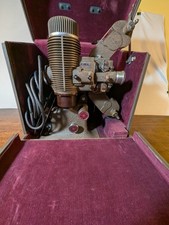 Vintage Bell Howell "Filmo" Diplomat 16mm Film Projector w/Velvet-Lined Case