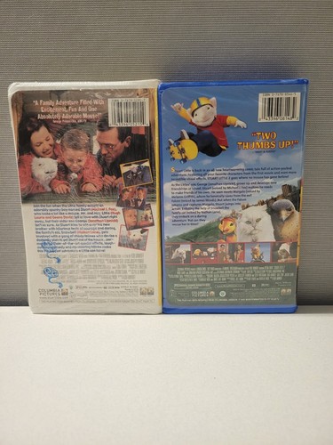Stuart Little 1 & 2 VHS. Brand New. Sealed. Michael J. Fox.  - Picture 2 of 3