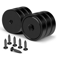 Strong Magnets With Holes 100lb Strong Neodymium Magnets With Stainless Screws
