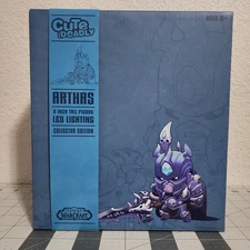 Blizzard Warcraft Collector Cute But Deadly Arthas 8" LED Figure Colossal