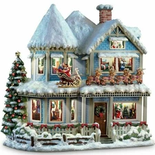 Thomas Kinkade Narrated Christmas Story House Twas The Night Before Christmas