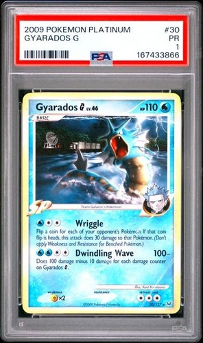 Gyarados G graded PSA 1 for sale on eBay