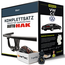 Anhängerkupplung starr für VW CC +E-Satz NEU PKW