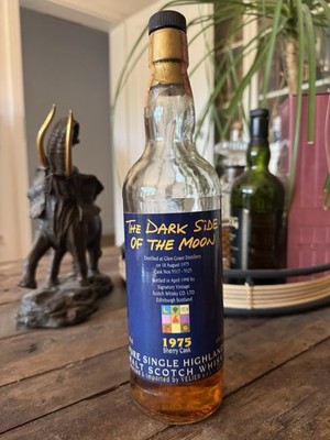 Nr.38: Glen Grant, 1975-1993, Dark Side of the Moin, 43%, 0,7l, (Anbruchflasche)