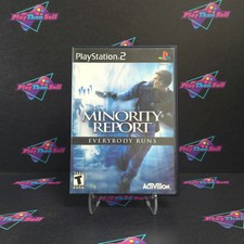 Minority Report PS2 PlayStation 2 - Very Good - 1YR Warranty