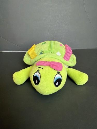 Buckle Toys Belle Turtle Learning Activity Toy Plush Develop Motor Skills