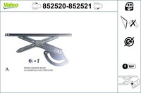 Valeo Fensterheber 852520 FüR Hyundai