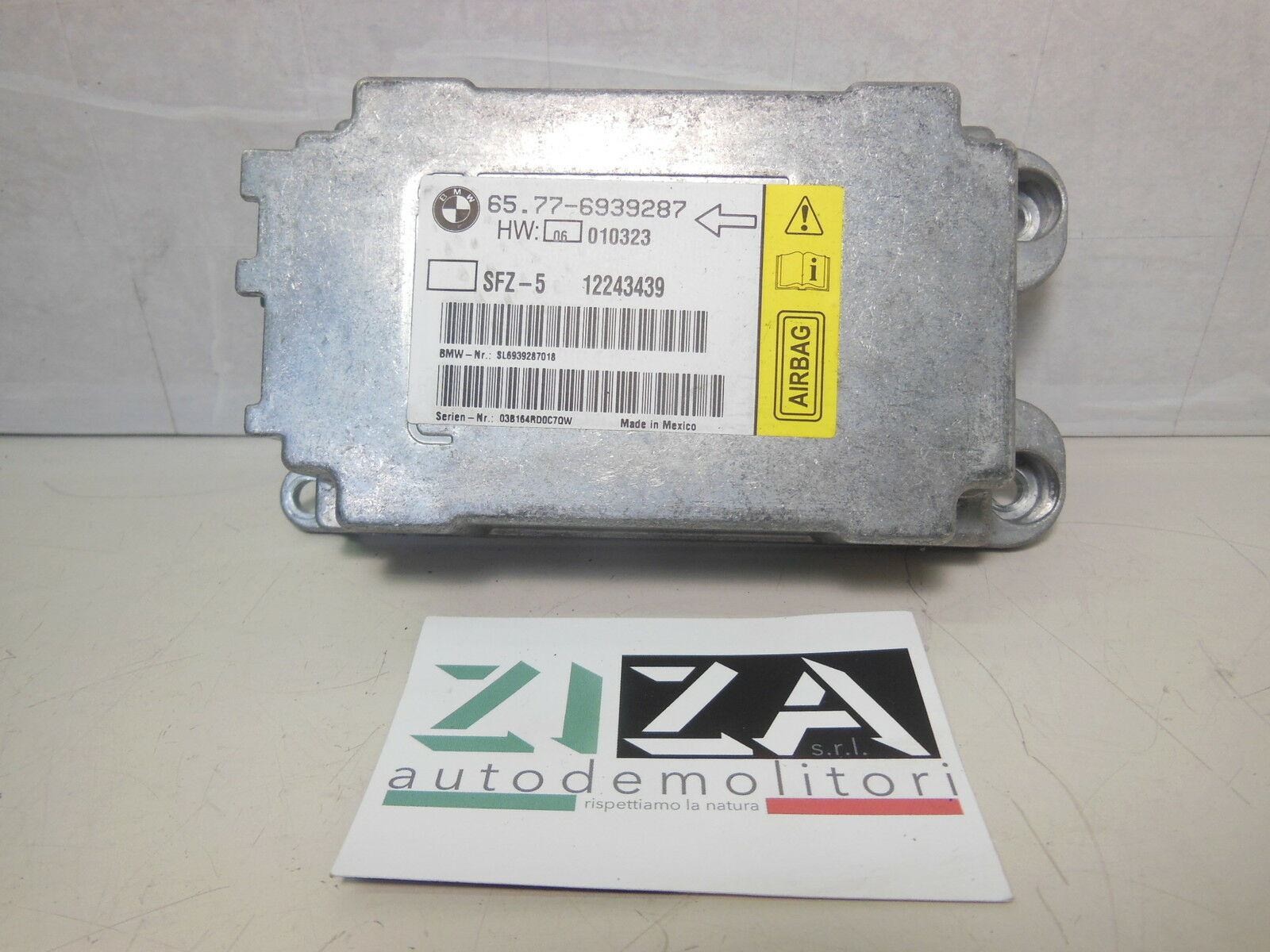 Centralina Dispositivi BMW E60 530 2004 65.77-6939287 65776939287 Con Crash