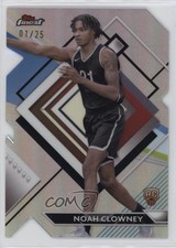 2023-24 Topps Finest Rare Die-Cut Refractor 1/25 Noah Clowney #287 1b30