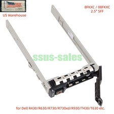 8FKXC 08FKXC 2.5" SFF Hot Plug HDD Caddy Tray for Dell R730 R630 R430 T630 T430