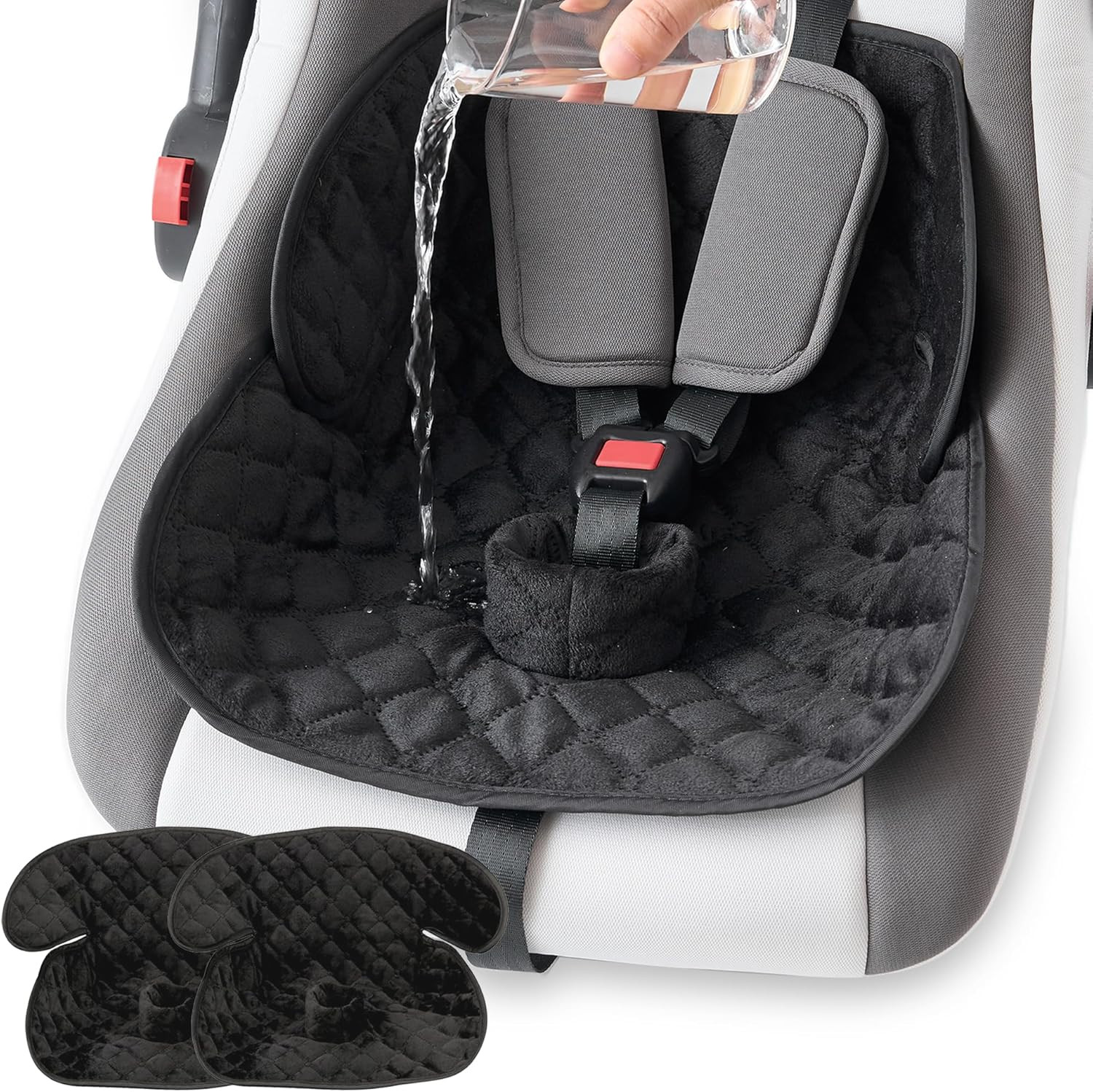 2 Pack Waterproof Piddle Pads Carseat Potty Training Car Seat Protector Waterpro