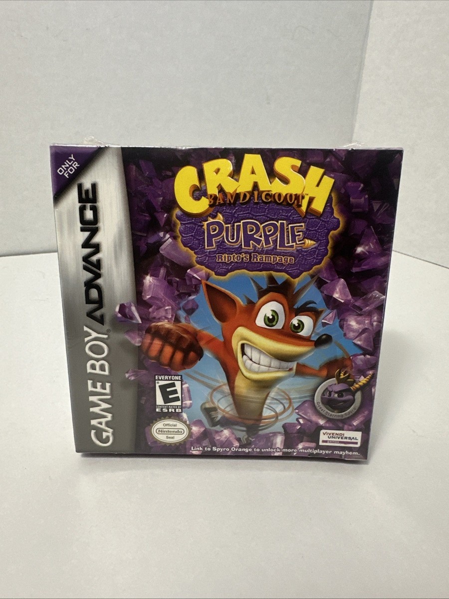 Crash Bandicoot Purple【中古美品・GBA北米版】 Crash Bandicoot Purple【中古美品・GBA北米版】 Crash
