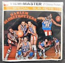 1977 Vintage View-Master Harlem Globetrotters, 3D Reels, Set of 3, Sealed