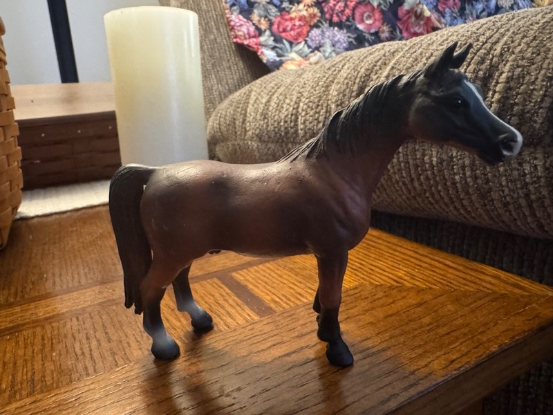 Arabian Gelding Schleich Brown Stallion Horse 2000 Retired