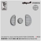 WULA US48006 1/48 US NAVY A-6A/E Intruder FOD COVERS（4 PCS)
