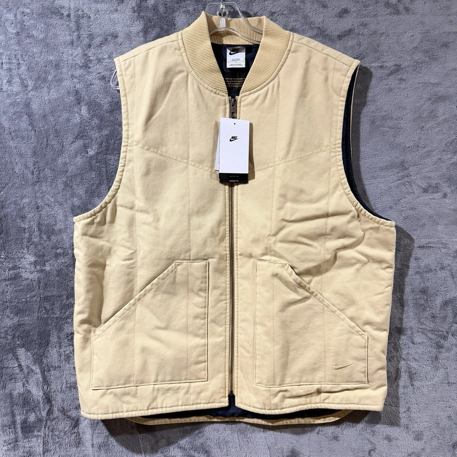 Nike Life Padded Vest Fill Relaxed [FQ1861-307] Men's Size Large-Tall NWT