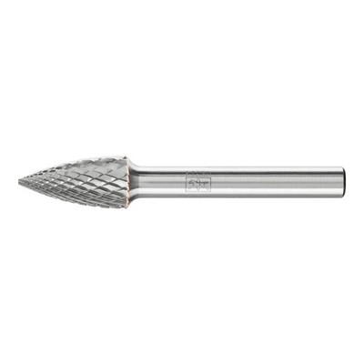 PFERD TOOLS Hartmetall Frässtift Spitzbogen SPG Ø 10x20mm Schaft-Ø 6 mm Z4