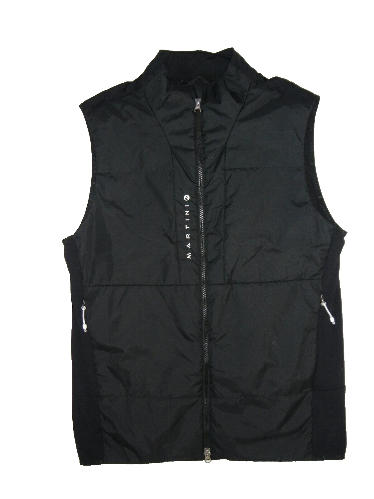 MARTINI SPORTSWEAR AUSTRIA Black Warm INSULATED VEST Hike Ski Jacket Coat Men L