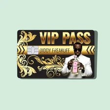 Freakoff VIP Credit Card Sticker Debit Skin Decal Cover