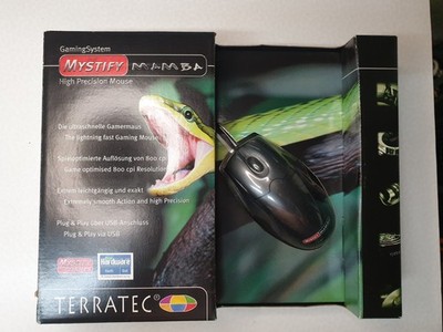 Terratec Mystify MAMBA High Precision Mouse Mouse USB Gaming