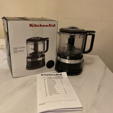 Brand New KitchenAid 5KFC3516BOB Mini Food Chopper in Onyx Black 830ml