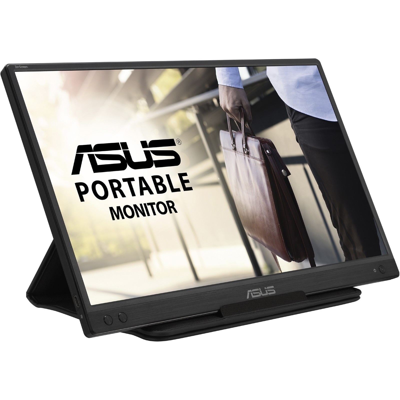 ЖК-монитор Asus ZenScreen MB166C 15.6 Full HD LED - 16:9 - Черный