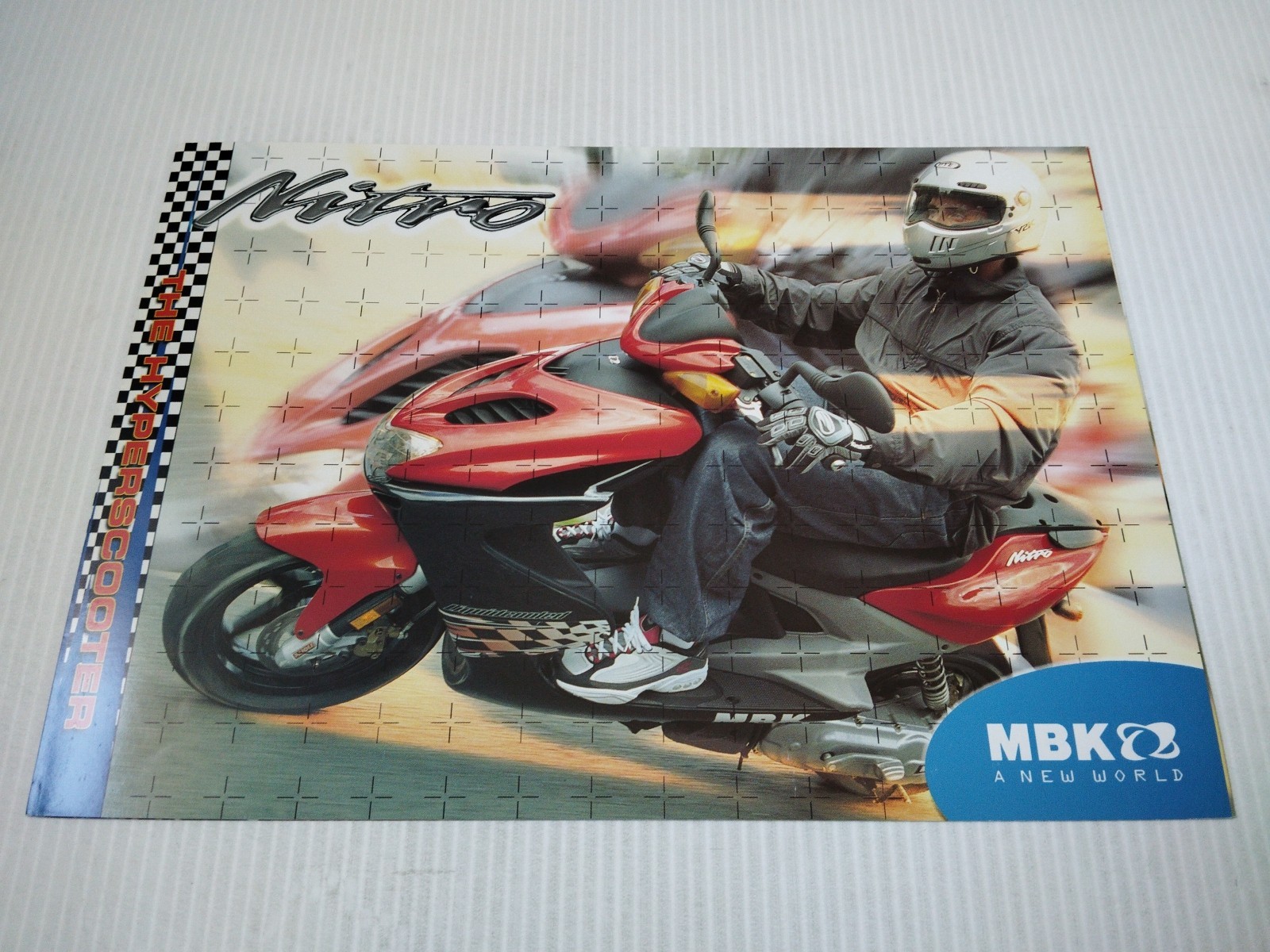 Brochure MBK Nitro 50 de 2001 indispensable pour restaurer votre scooter d'époque