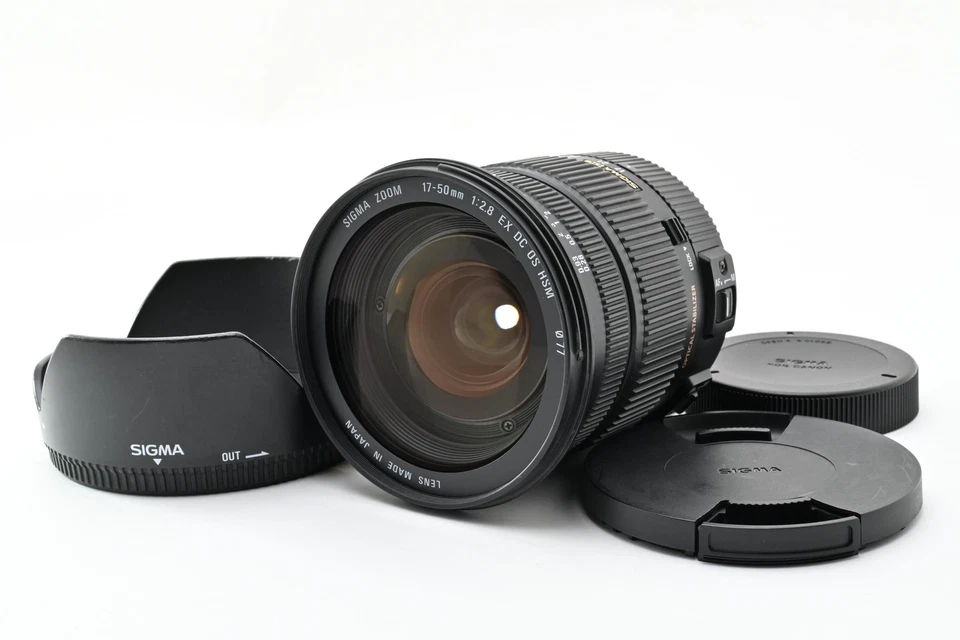 Objectif SIGMA 17-50 mm f/2,8 EX DC OS HSM pour Canon EF [Presque comme neuf]... - Photo 1/4