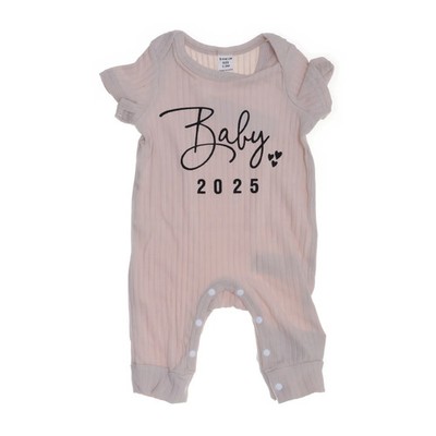 Shein, Strampler, Größe: 56, Beige, Baumwolle/Elasthan, Print #6WR