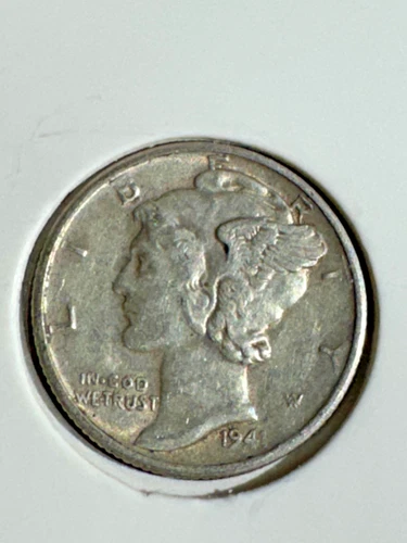 1941-S Mercury Dime 10C Extremely Fine (XF) Condition - RPM Error?