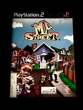 MY STREET, PS2 2003 - MULTIPLAYER, DISC W/ MANUAL & CASE INCLUDED, CIB!!
