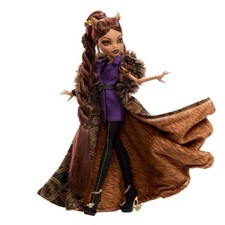 Mattel Monster High Haunt Couture Clawdeen Wolf Collector Doll 11" Stand/Bag