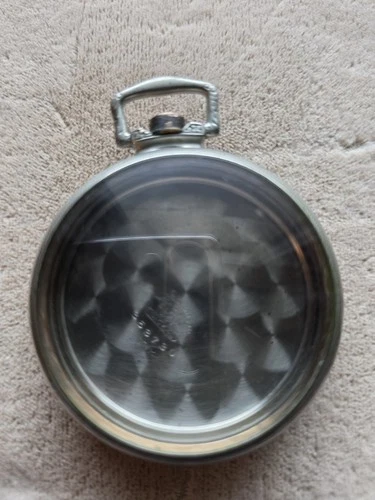 Antique Illinois Watch Case Co. Nickel Elgin Pocket Watch Case 353730