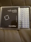 Valcambi Silver Bar 100g 100x1 Gram CombiBar with Assay Card. 🔥