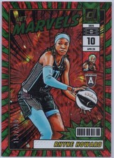 2025 Donruss WNBA -Rhyne Howard Net Marvels Green Fireworks /399 - Dream