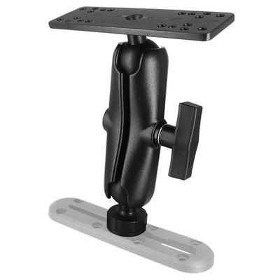 Aluminum Fish Finder Mount with T-Bolt Track Ball, Depth Finder Mount with 1....