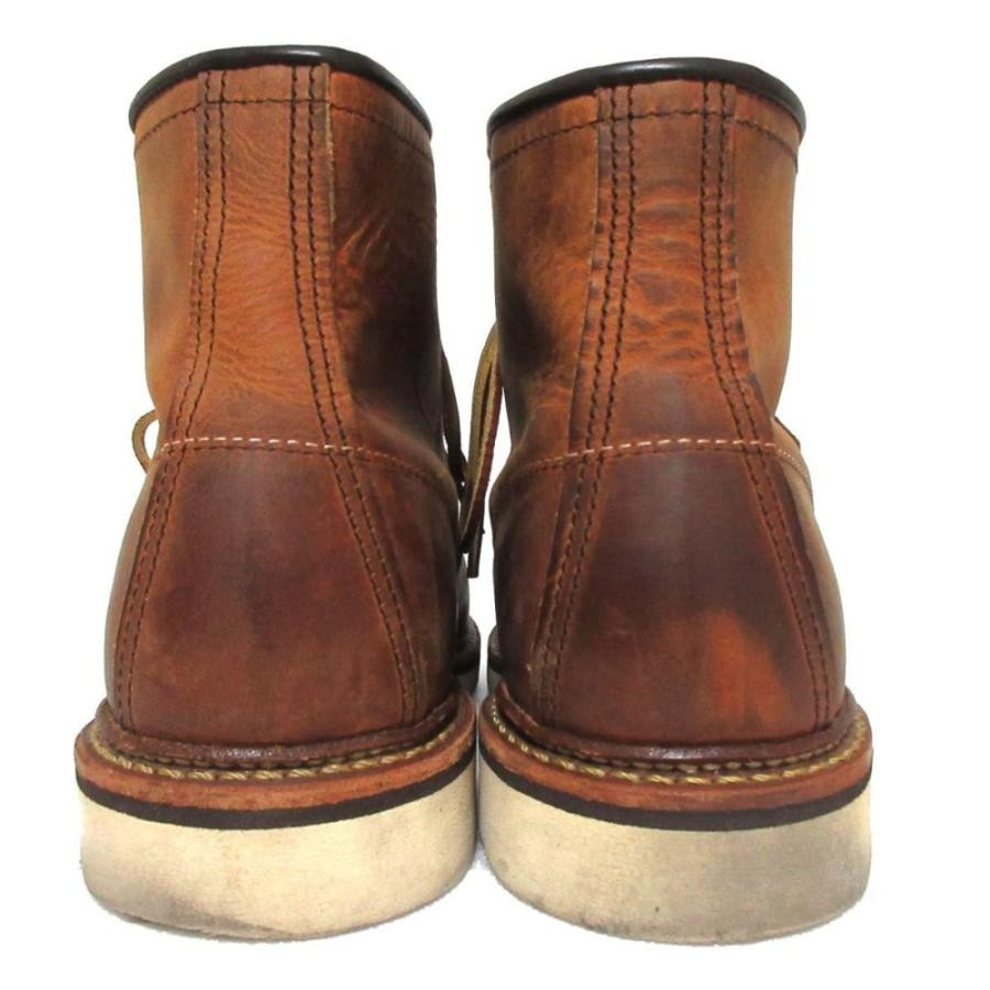 Red Wing Boots 1907 6INCH CLASSIC MOC US:8.5D Leather Brown Red Wing Boots 1907 6INCH CLASSIC MOC US:8.5D Leather Brown