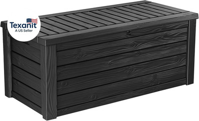 Westwood 150 Gallon Resin Large Outdoor Storage Box for Patio Furniture, Outdoor