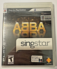 SingStar ABBA (Sony PlayStation 3, 2008) BLACK LABEL Brand New / Sealed