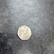 2012 London Olympic Games Hockey 50p Coin Circulated Condition