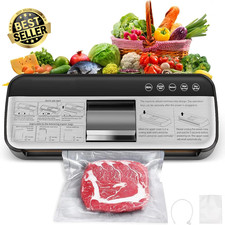 Vacuum Sealer Machine 85Kpa 5-in-1 Food Saver with Bags Dry Wet Sous Vide Seal