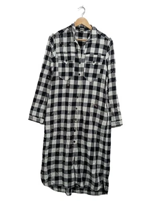 True Religion Robe Chemisier Femme Carreaux Coton (EU 38, INT M) - Photo 1/3