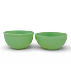 Vintage Fire King Jadeite Green Milk Glass Chili Soup Cereal Bowl Oven Ware 5”