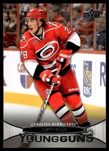 2011-12 Upper Deck Young Guns Justin Faulk Rookie Carolina Hurricanes #205